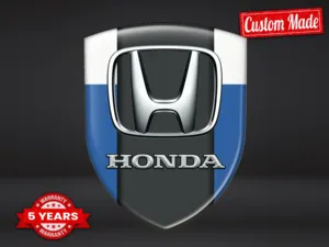 Honda Autocollants Bombés Auto Max Résistants Pro Style